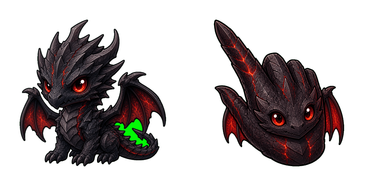 Skyrim Alduin cursor pack