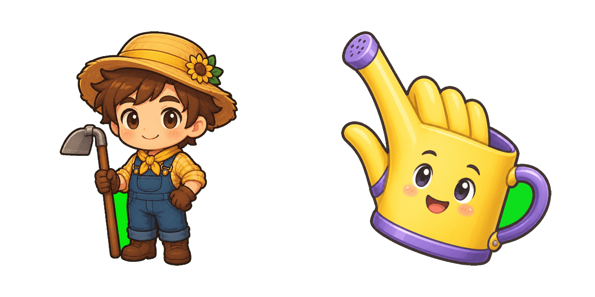 Pack de cursores Stardew Valley Farmer
