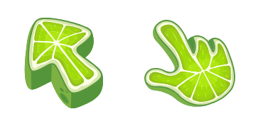 Lime Texture Cursor Pack