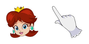 Princess Daisy Cursor Pack