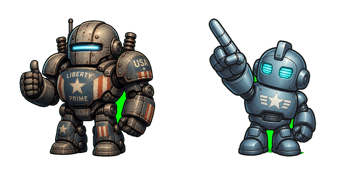 Pack de cursores Liberty Prime