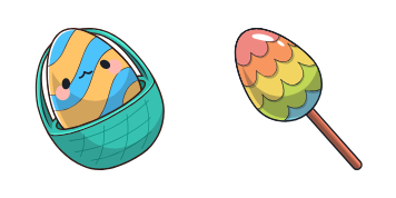 Pack de curseurs Easter Colorful Eggs