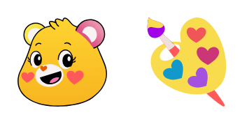 Work of Heart Bear cute cursor