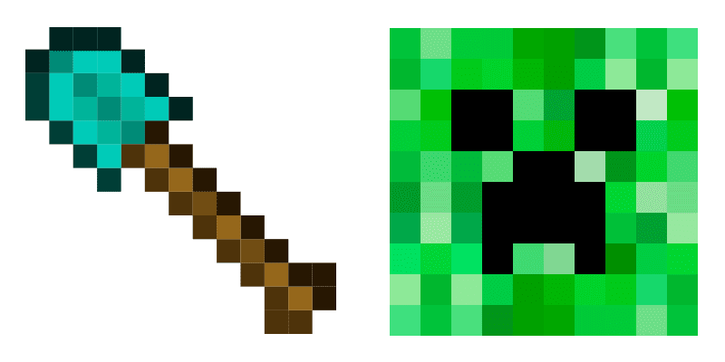 Minecraft cute cursor