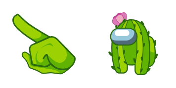 Cactus Character Cursor Pack
