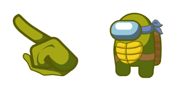 Pack de curseurs Ninja Turtle Character