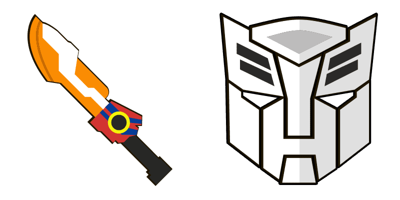 Transformers cute cursor
