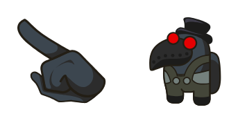 Plague Doctor Character cute cursor