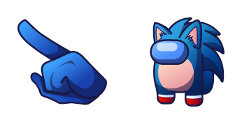 Sonic Character cute cursor
