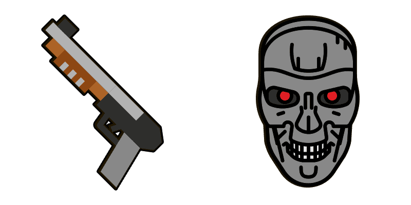 Terminator cute cursor