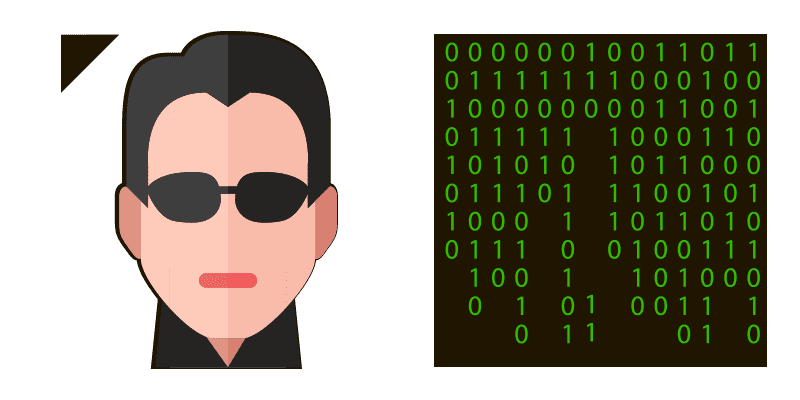 Matrix cute cursor