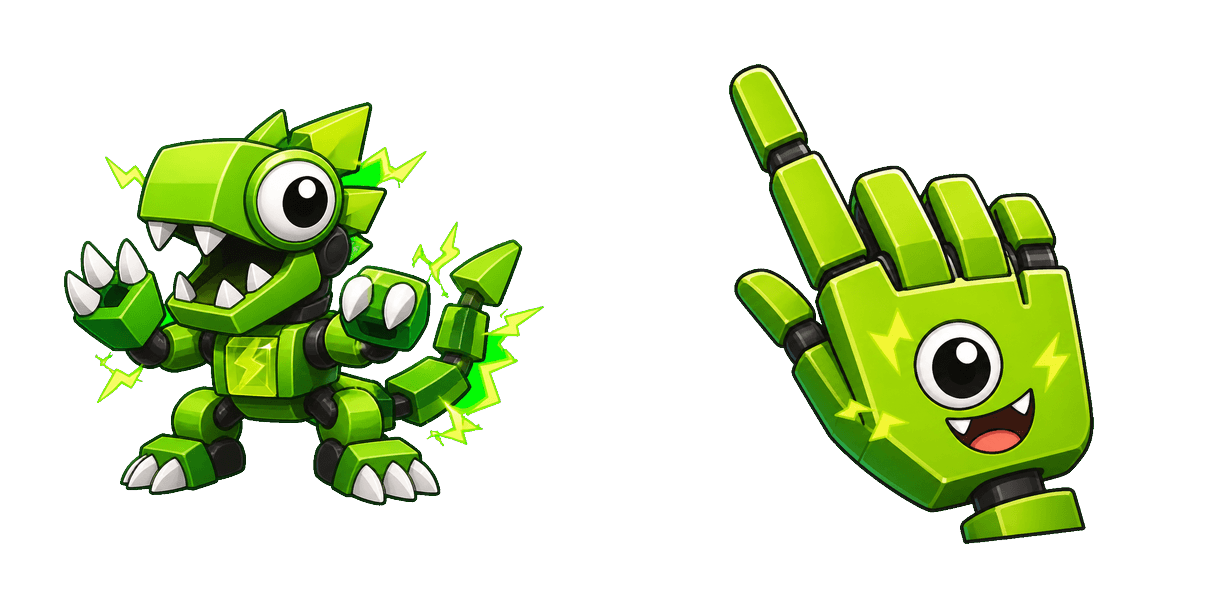Mixels Zaptor and a Shock Cubit Cursor-Paket