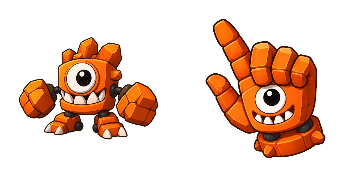 Mixels Kramm and a Smash Cubit Cursor-Paket