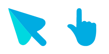 Aqua cute cursor