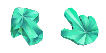 Aquamarine Texture курсор пак