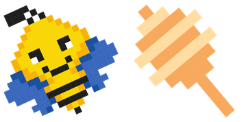 Pack de curseurs Bee Pixel