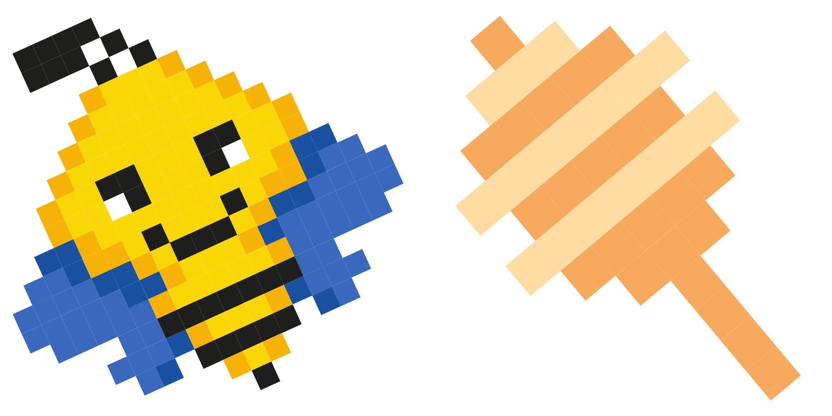 Bee Pixel cute cursor
