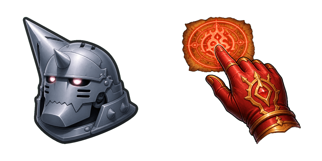 Fullmetal Alchemist Alphonse Elric cursor pack