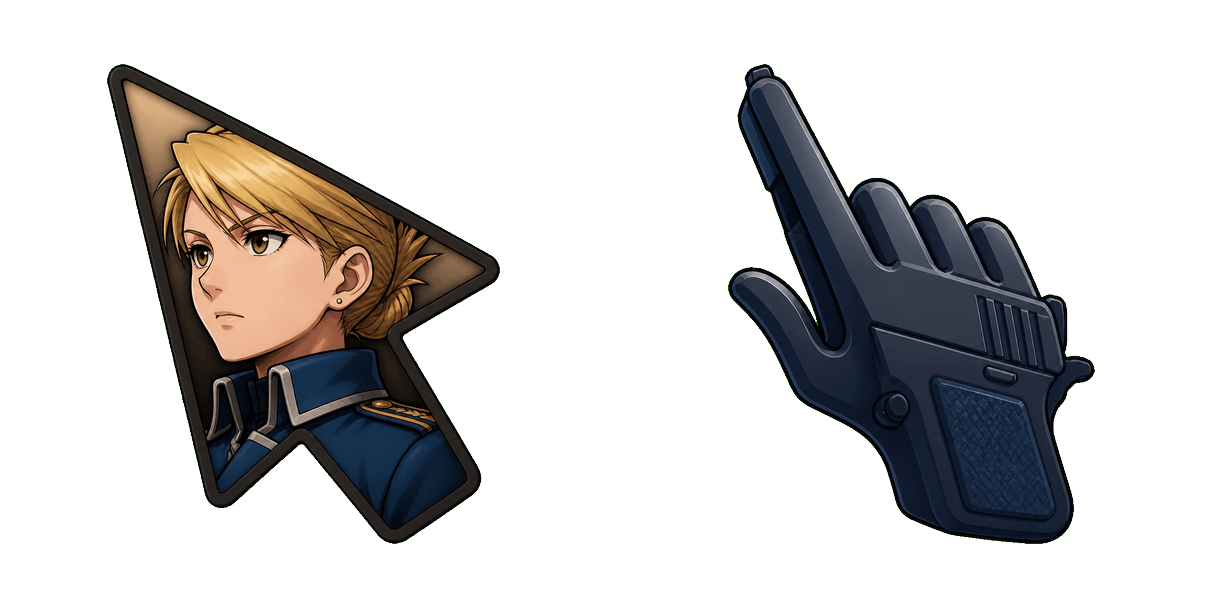 Fullmetal Alchemist Riza Hawkeye cursor pack