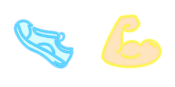 Boot and biceps cute cursor