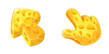 Cheese Texture cute cursor