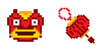 Chinese Dragon cute cursor