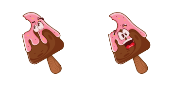Chocolate Ice Cream cute cursor