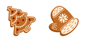 Pack de curseurs Christmas Gingerbread
