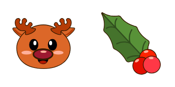 Pack de curseurs Christmas Reindeer