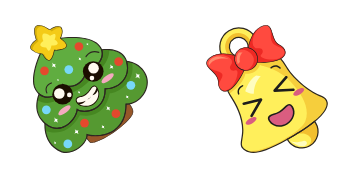 Pack de curseurs Christmas Tree and Bell