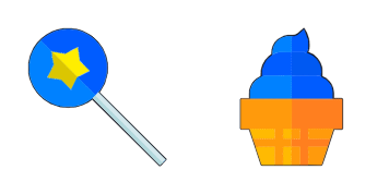 Chupachups and horn Cursor Pack