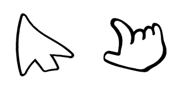 Curved Cursor Pack