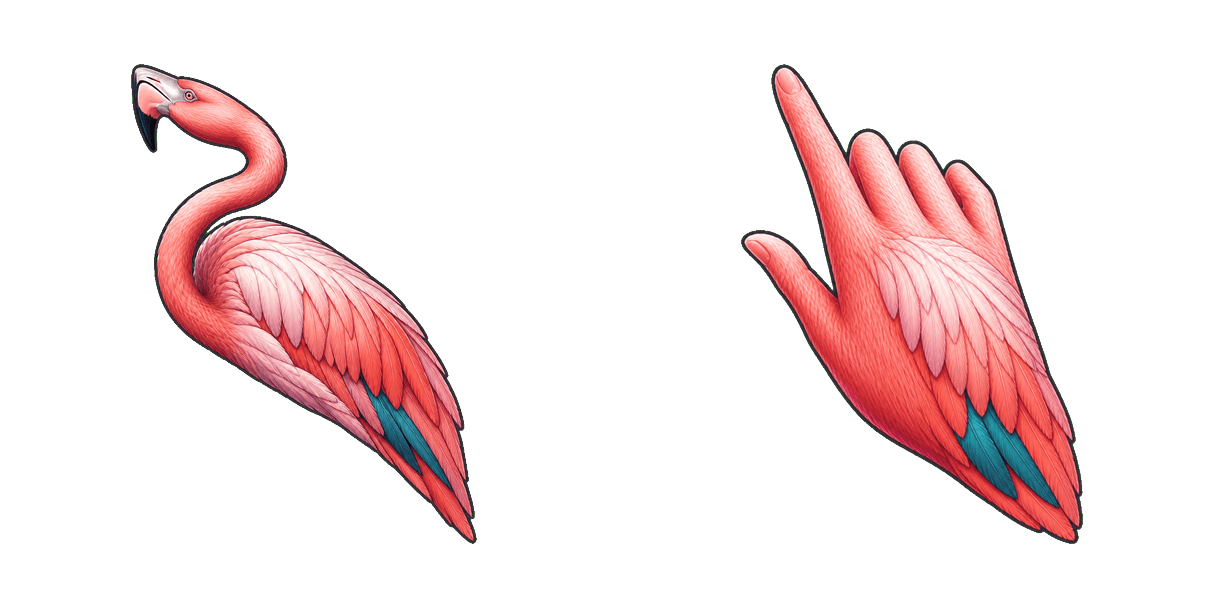 حزمة المؤشرات المخصصة Italy Sardinia Flamingo