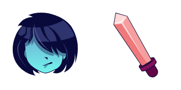 Pack de curseurs Deltarune Dark World Kris