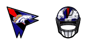 Denver Broncos cute cursor