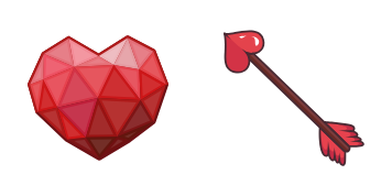 Pack de curseurs Diamond Heart