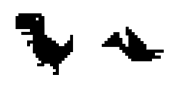 Dinosaurs cute cursor