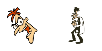 Dr. Heinz Doofenshmirtz cute cursor