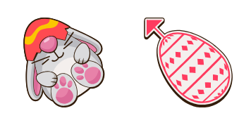 Pack de curseurs Easter Bunny