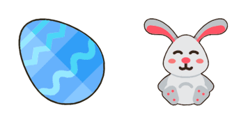 Pack de curseurs Easter bunny
