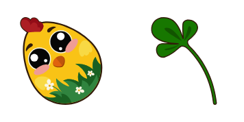 Pack de curseurs Easter Egg Chick