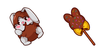 Pack de curseurs Easter Rabbit