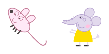 Pack de curseurs Emily Elephant