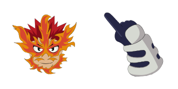 Enji Todoroki Cursor Pack