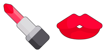 Pack de curseurs Lipstick and lips