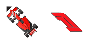 Formula 1 car Cursor Pack