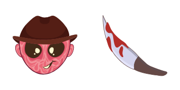 Freddy Krueger cute cursor