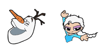 Frozen Elsa Cursor Pack