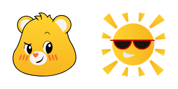 Pack de curseurs Funshine Bear