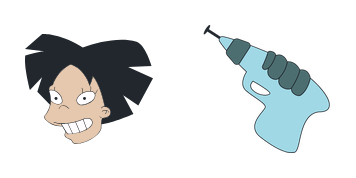 Futurama Amy Wong cute cursor